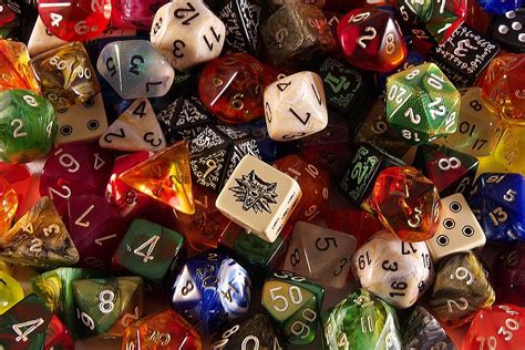 role playing dice games.